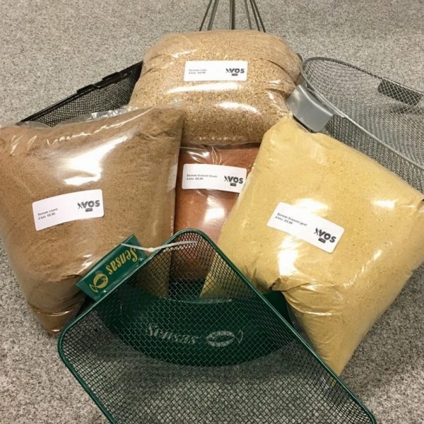 SENSAS VOER: Brasem geel, Brasem bruin, Carp, Voorn 4 kg
