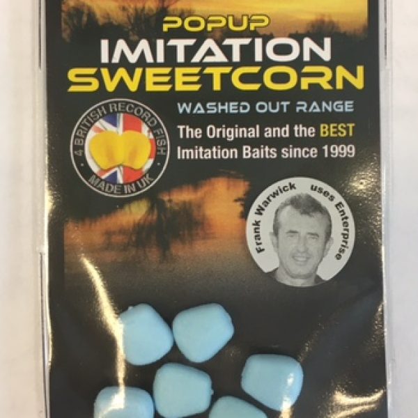 Enterprise Tackle Popup Sweetcorn Washed Out Blue