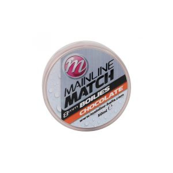 Mainline Match Boilies 8 mm Chocolate