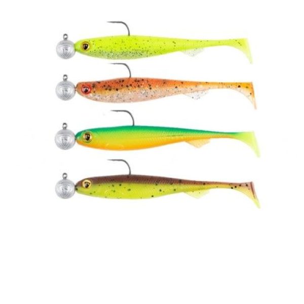 FOX UV Slick Shad Loaded 11cm 4 stuks