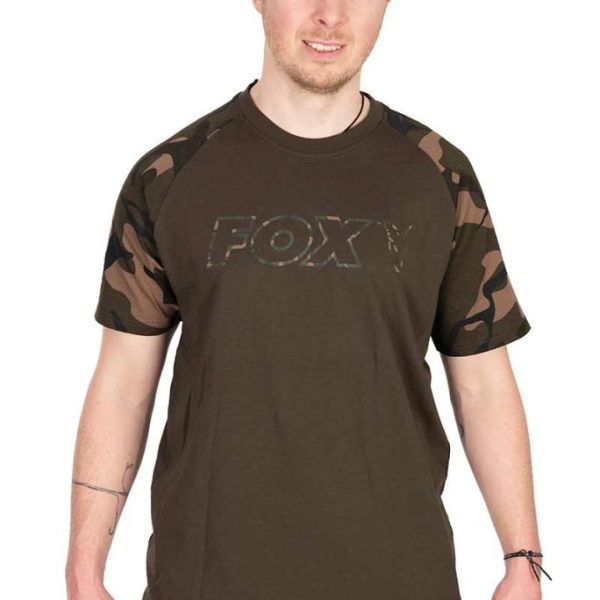 Fox Khaki Camo Outline T-shirt