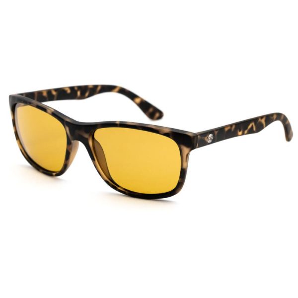 Korda Zonnebril Classics Matt Tortoise gele lens