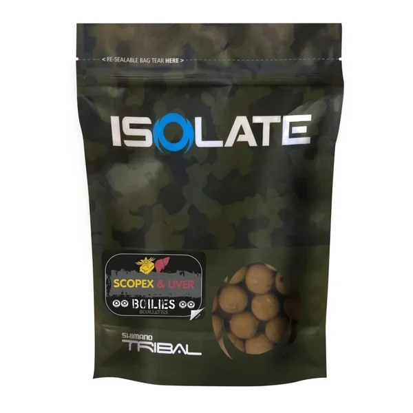 Shimano Isolate Baits Scopex & Liver Boilies